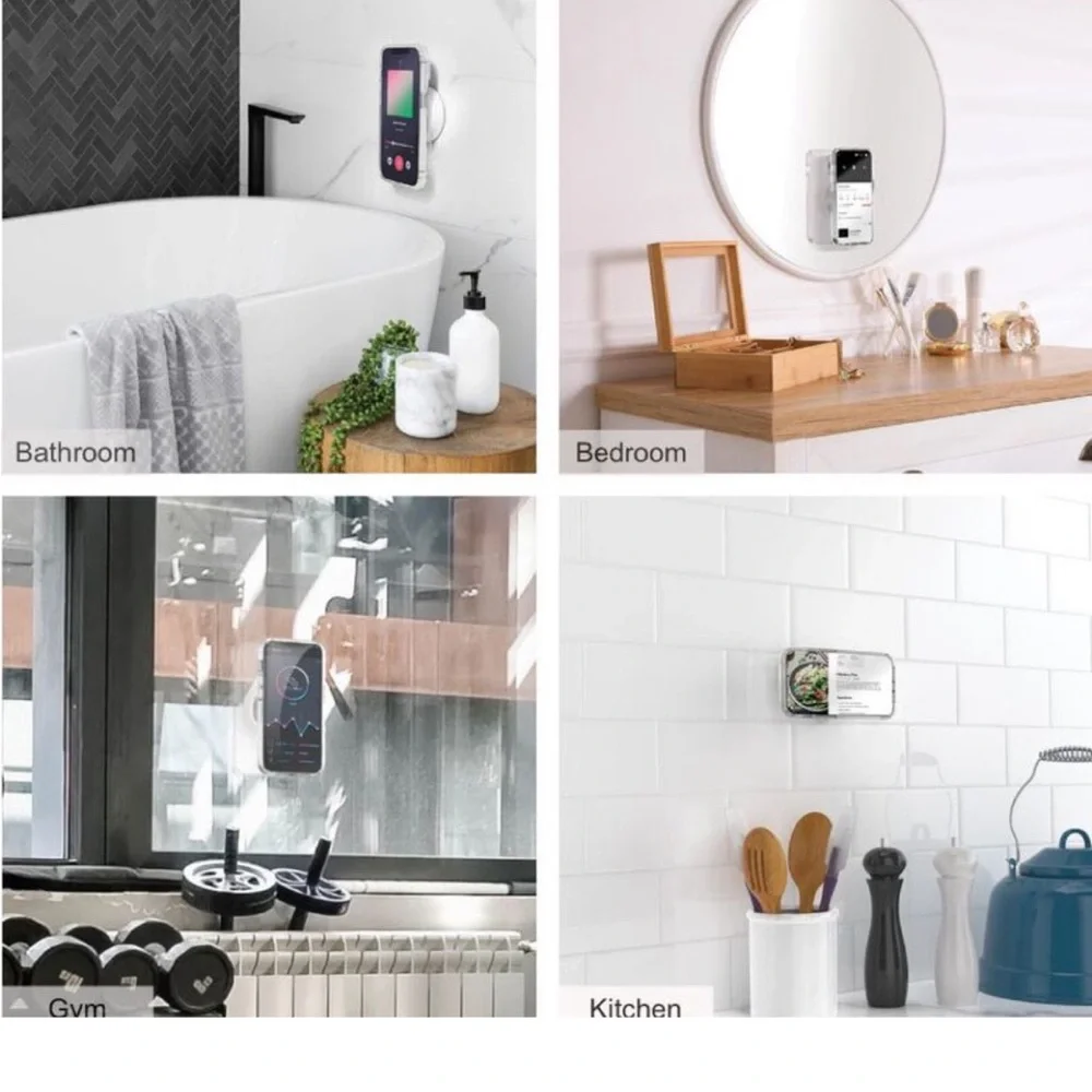 NEW PopSockets Multi-Surface Suction Mount - White